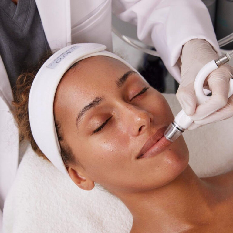 Diamond glow facial